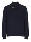 Fay Virgin Wool Sweater In Blue