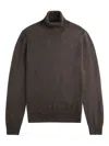 Fay Turtleneck Top In Brown