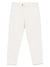 Fay Twill Trousers In Neutrals