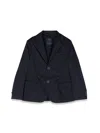 Fay Navy Blue Tailored Blazer In Blue