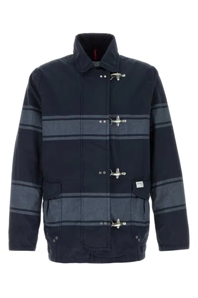 FAY TWO-TONE COTTON JACKET