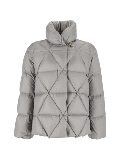 Fay Ultralight Down Jacket In Gray