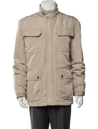 Pre-owned Fay Utility Jacket In Neutrals