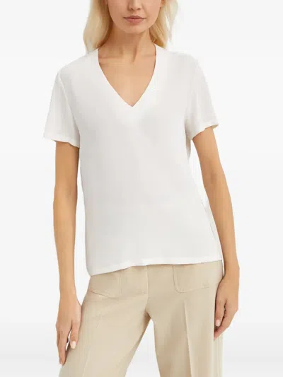 Fay V-neck T-shirt In Multi