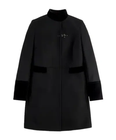 FAY FAY VIRGINIA HOOK-CLOSURE COAT