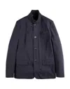 Fay Stretch Nylon Jacket In Black