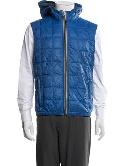 Pre-owned Fay Vest In Blue
