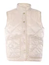 Fay Pink Vest In Pink