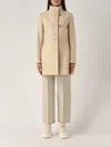Fay Urban Coat Collo Baby+gancio Coat In Yogurt