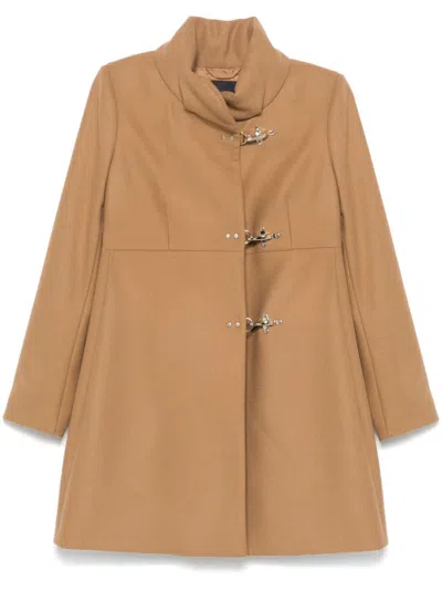Fay Virginia Coat In Brown