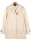 Fay Tailored Beige Jacket With Notched Collar In Neutrals