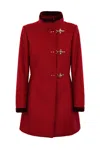Fay Virginia Coat In Rot