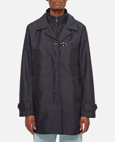 Fay Virginia Morning D.front Jacket In Blue