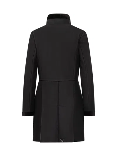 Fay Virginia Wool Blend Jacket In Black