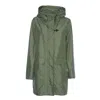 Fay Water-repellent Technical Poplin Parka With Concealed Snap Pockets