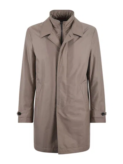 Fay Waterproof Nylon Down Jacket Coat