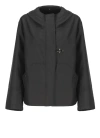 Fay Stretch Gabardine Caban In Black