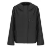 Fay Waterproof Women Jackets  - Short Parka In Technical Popeline - Black