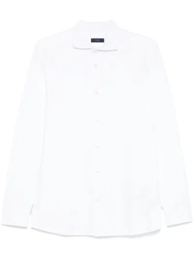 FAY WHITE COTTON SHIRT