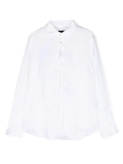 FAY WHITE LINEN SHIRT