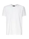 Fay Logo Crew Neck T-shirt In White