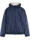 Fay Wind Breaker Jacket In Blau