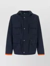 Fay Archive Windbreaker Jacket In Rep Nylon