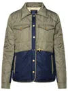 FAY FAY QUILTED GREEN POLYESTER JACKET WOMAN