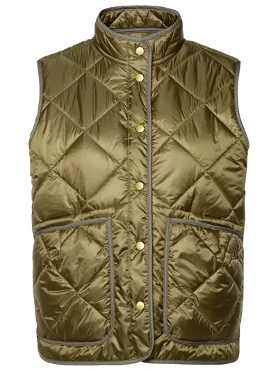 FAY FAY WOMAN FAY GREEN POLYAMIDE QUILTED VEST