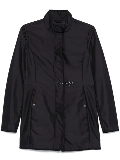 Fay Women's Car Coat In Blue