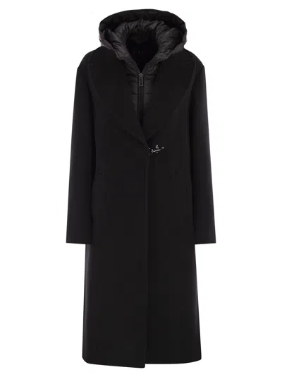 FAY FAY WOMEN DOUBLE FRONT COAT IN WOOL AND CASHMERE