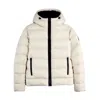 Fay Quilted Hooded Jacket In Neutral