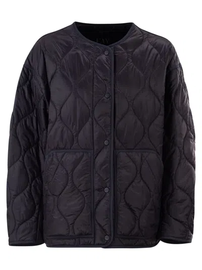 Fay Women Technical Fabric Jacket With Onion Quilting In Multi