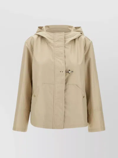 FAY WOMEN'S TECHNICAL POPLIN PARKA