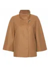 Fay Felted Coat In Beige