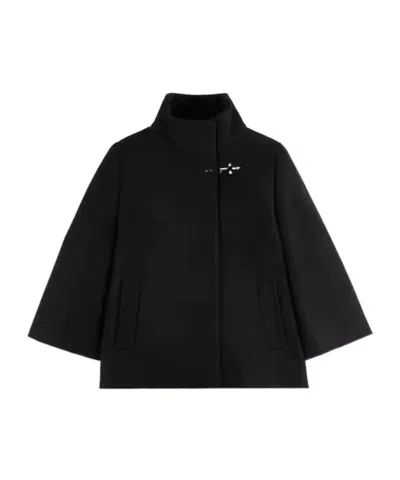 FAY FAY WOOL CAPE COAT