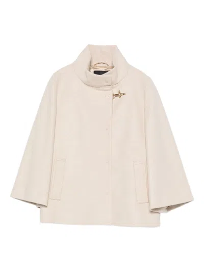 FAY FAY WOOL CAPE
