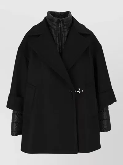 FAY WOOL CASHMERE SINGLE-BREASTED COAT