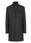 Fay Easy Db Single-breasted Layered Coat