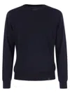 Fay Sweaters In Navy Blue