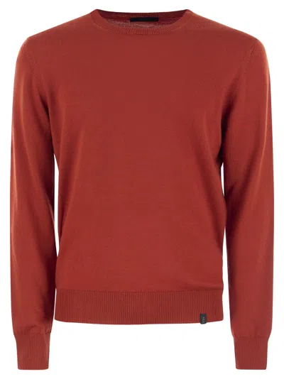 FAY WOOL CREW-NECK PULLOVER