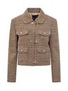 Fay Wool Jacket In Brown