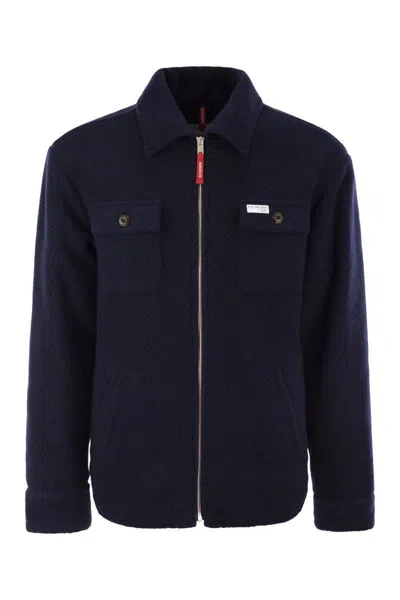 FAY FAY WOOL OVER SHIRT - FAY ARCHIVE