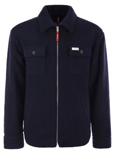 FAY WOOL OVER SHIRT - FAY ARCHIVE