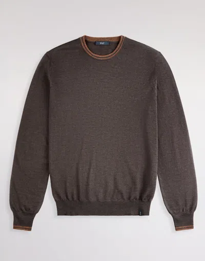 Fay Wool Pool In Brown