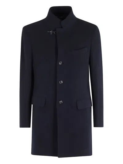 FAY WOOL SINGLE-BREASTED COAT