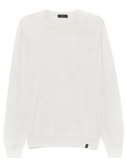 Fay Wool Sweater In Multicolor