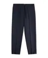 Fay Wool Trousers In Black