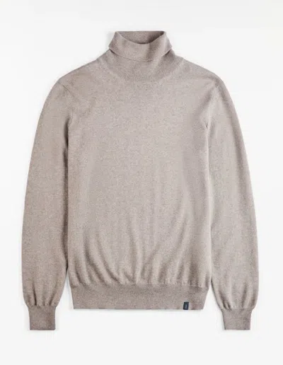 Fay Wool Turtleneck In Gold