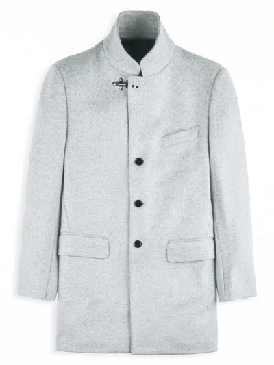 FAY WOOL COAT WITH HOOK